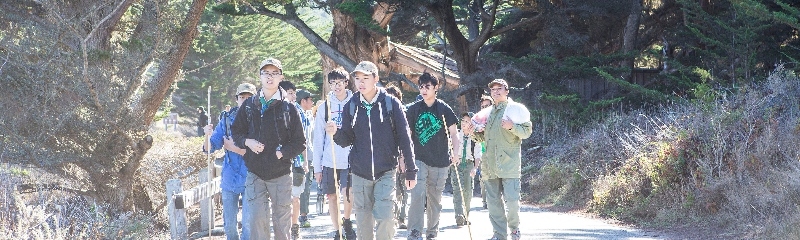 Boyscout Hiking